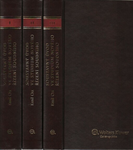 Soustavný úvod ve studium nového řízení soudního