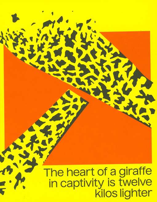 The Heart of a Giraffe in Captivity is Twelve Kilos Lighter