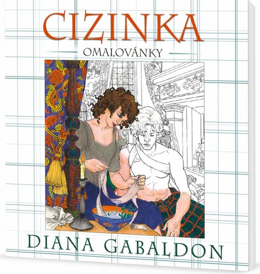Cizinka - (Antistresové) omalovánky podle úspěšné knižní a filmové předlohy