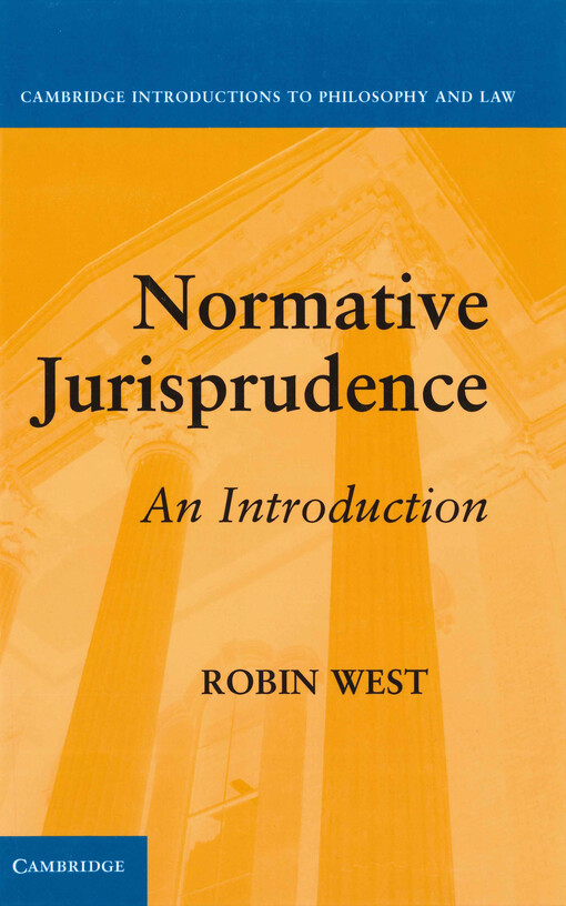Normative jurisprudence : an introduction