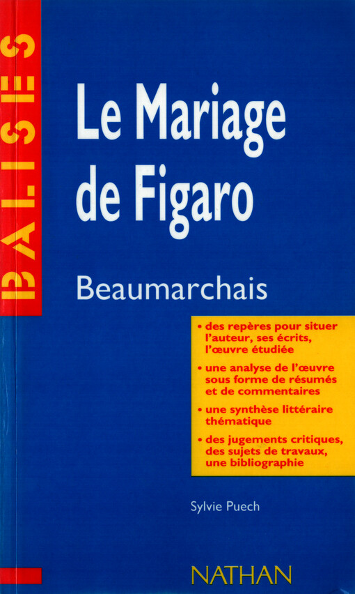 Le Mariage de Figaro, Beaumarchais