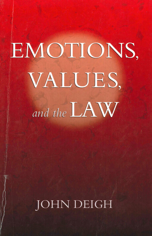 Emotions, values, and the law