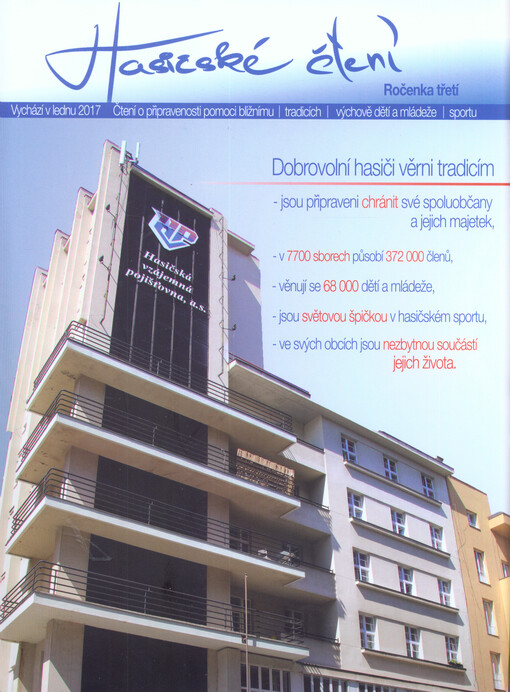 Hasičské čtení : čtení o připravenosti pomoci bližnímu, výchově mladé generace, požární technice, historii a sportu