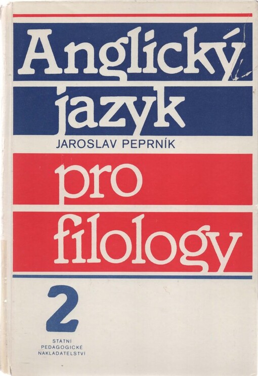 Anglický jazyk pro filology 2