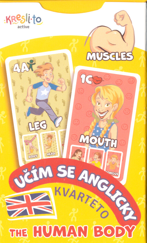 Učím se anglicky : kvarteto. Lidské tělo = The human body