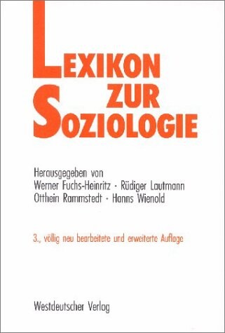 Lexikon zur Soziologie (German Edition)