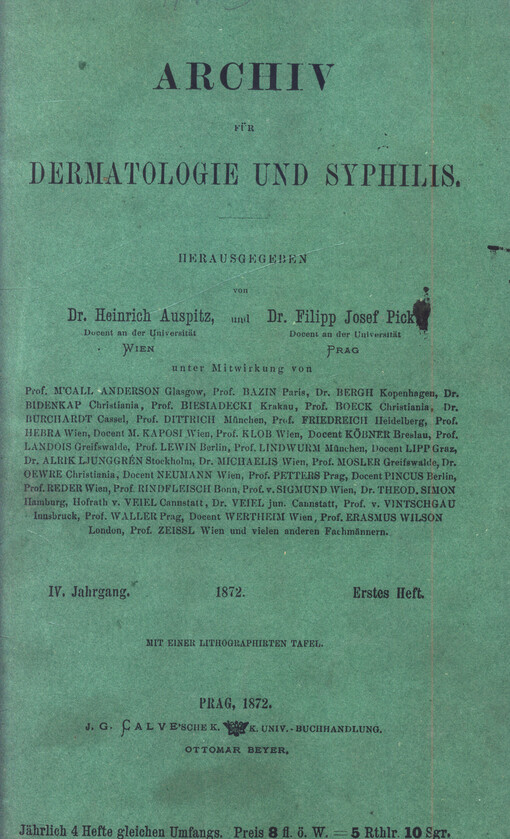Archiv für Dermatologie und Syphilis