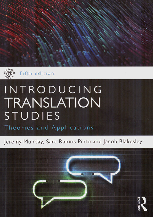Introducing translation studies : theories and applications