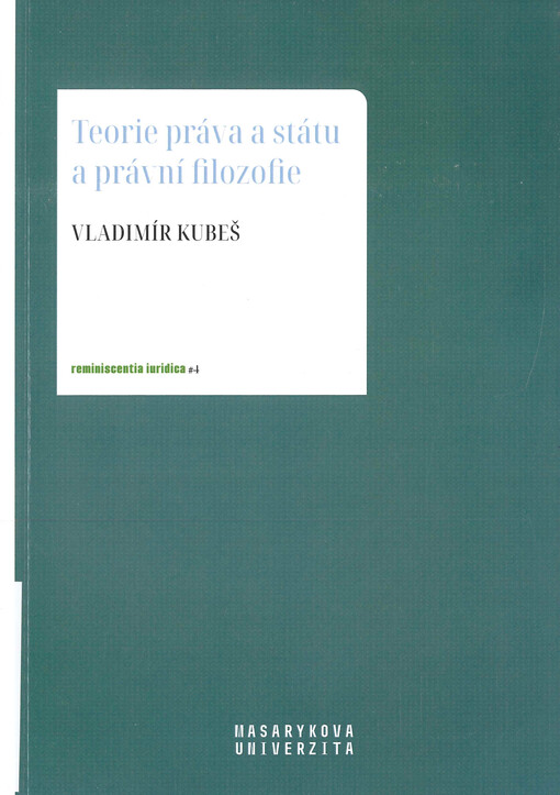 Teorie práva a státu a právní filozofie