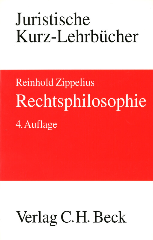 Rechtsphilosophie : ein Studienbuch