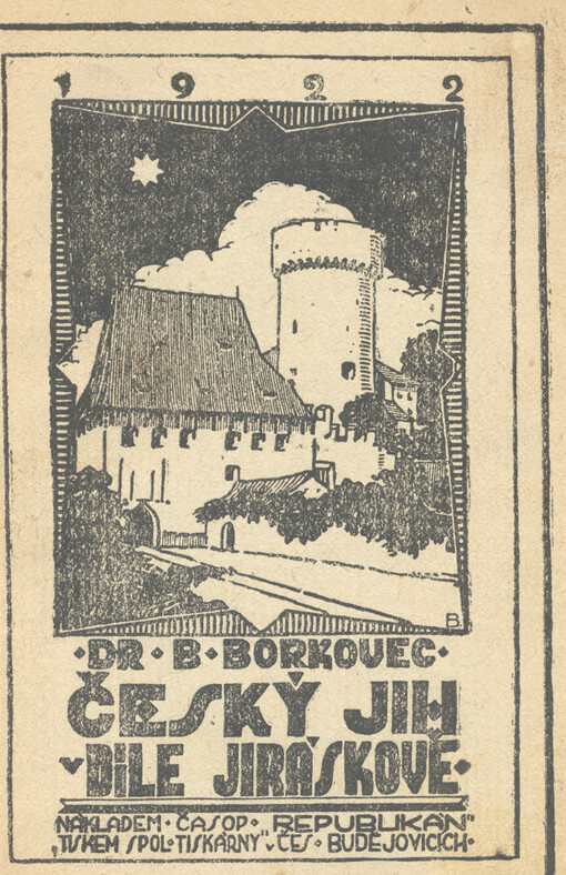 Český jih v díle Jiráskově