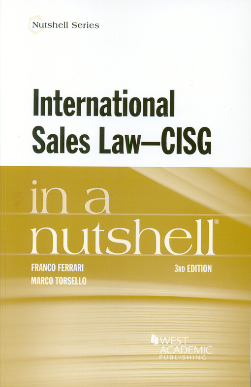 International sales law-CISG in a nutshell