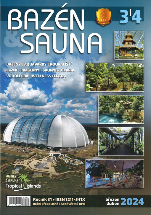 Sauna revue : Časopis pro sauny, bazény, koupaliště, lázně, solária, masérny a vodoléčbu