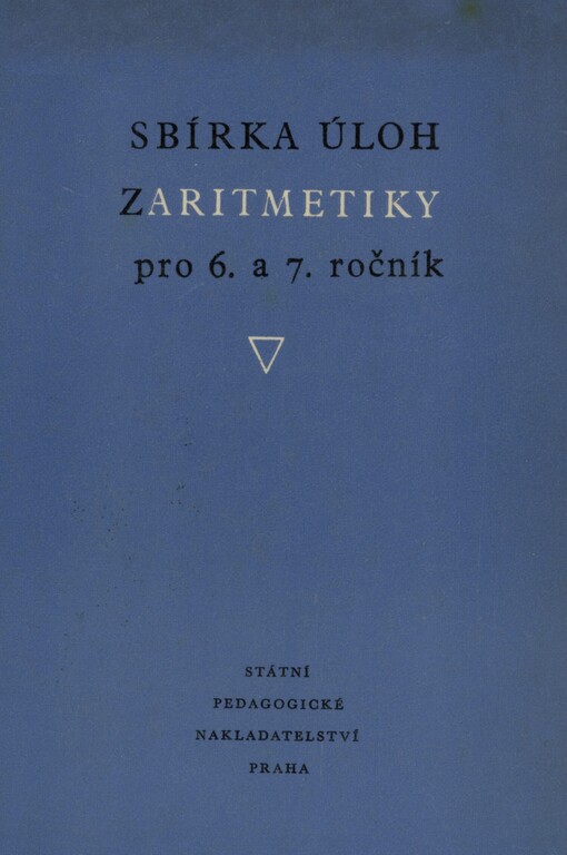 Sbírka úloh z aritmetiky pro 6. a 7. ročník