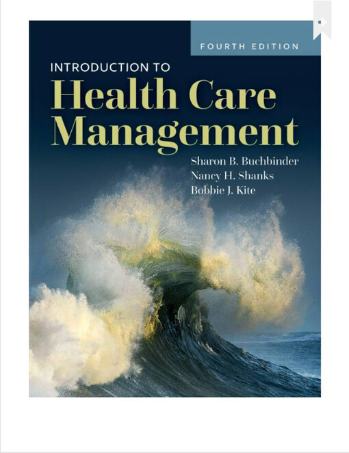 Introduction to health care management