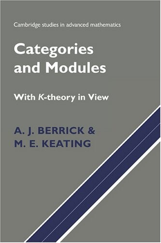 Categories and modules with K-theory in view