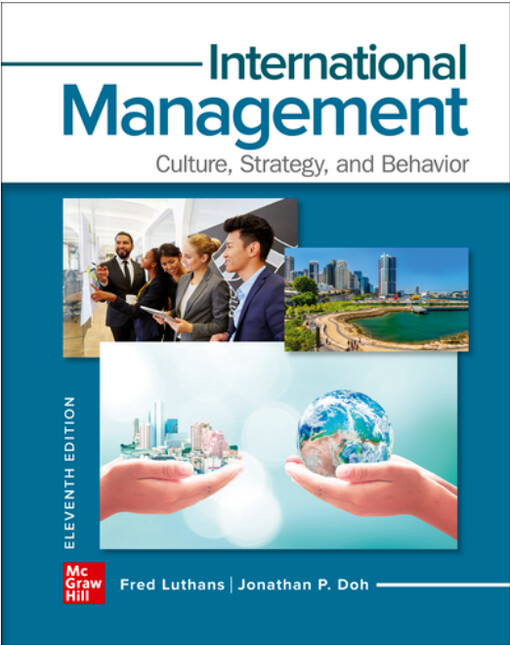 International management : culture, strategy, and behavior