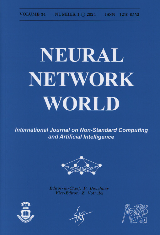 Neural network world : international journal on non-standard computing and artificial intelligence