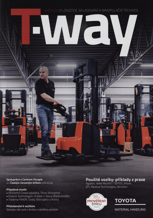 T-way : magazín o logistice, skladování a manipulační technice