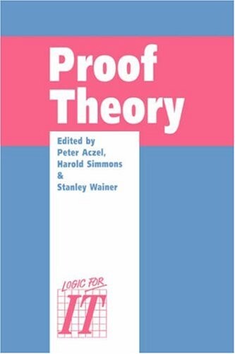 Proof Theory: A selection of papers from the Leeds Proof Theory Programme 1990