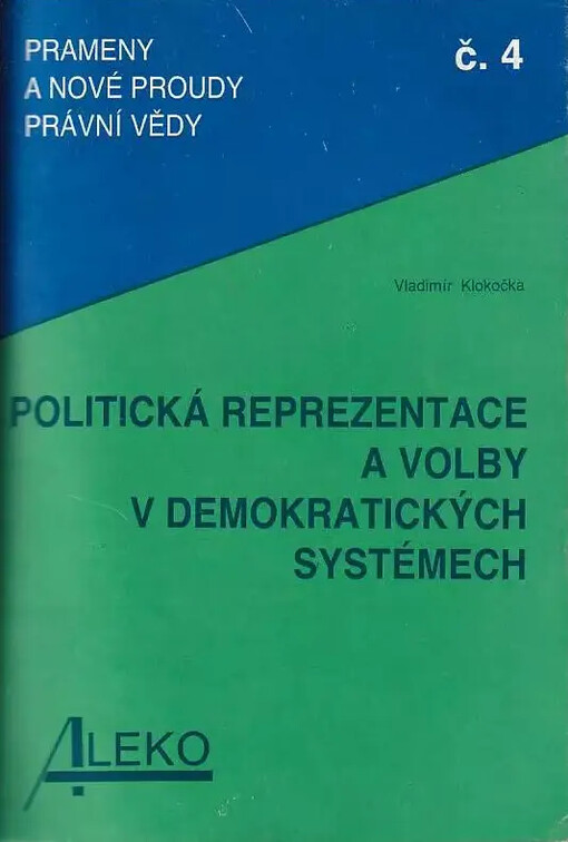 Politická reprezentace a volby v demokratických systémech
