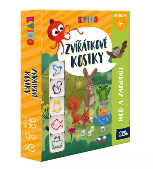 ZvĂ­Ĺ™ĂˇtkovĂ© kostky : hoÄŹ a zaboduj