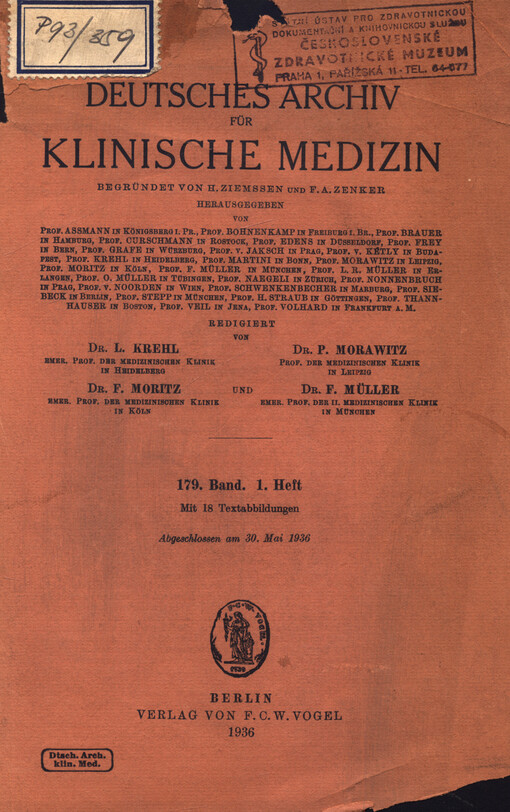 Deutsches Archiv für klinische Medizin