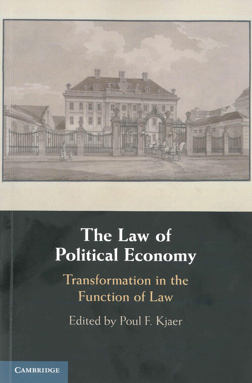 The law of political economy : transformation in the function of law