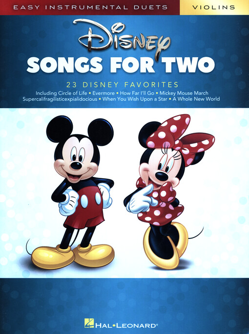 Disney Songs for Two Violins