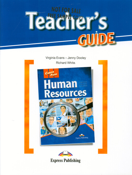 Human resources. Teacher's book