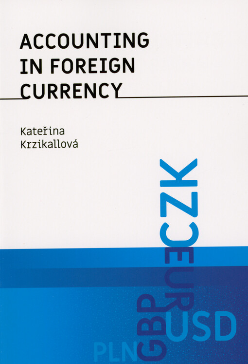 Accounting in foreign currency