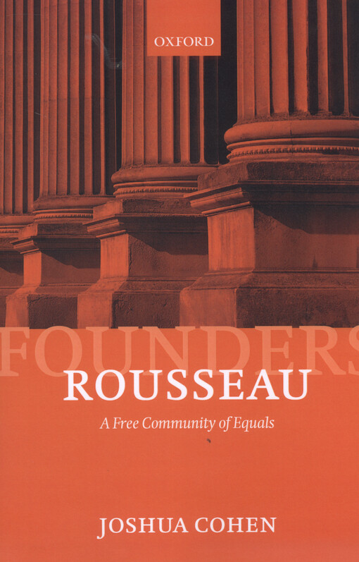 Rousseau : a free community of equals