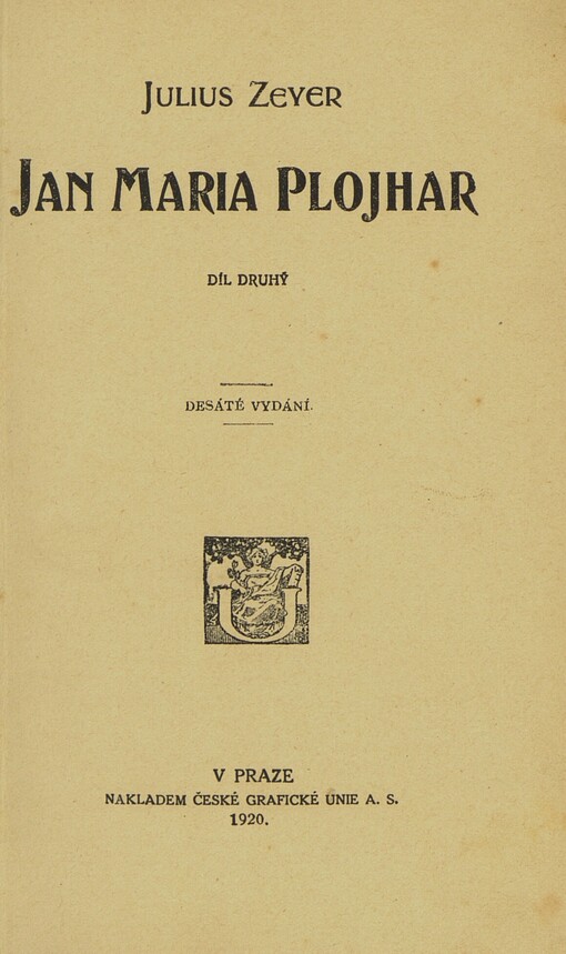 Jan Maria Plojhar, 10. vyd.