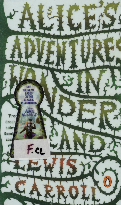 Alice's adventures in Wonderland