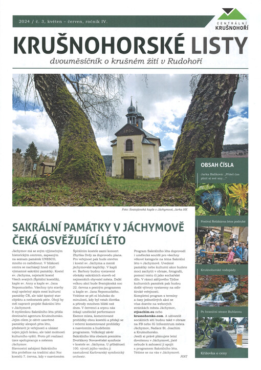 Krušnohorské listy : čtvrtletník o krušném žití v Rudohoří