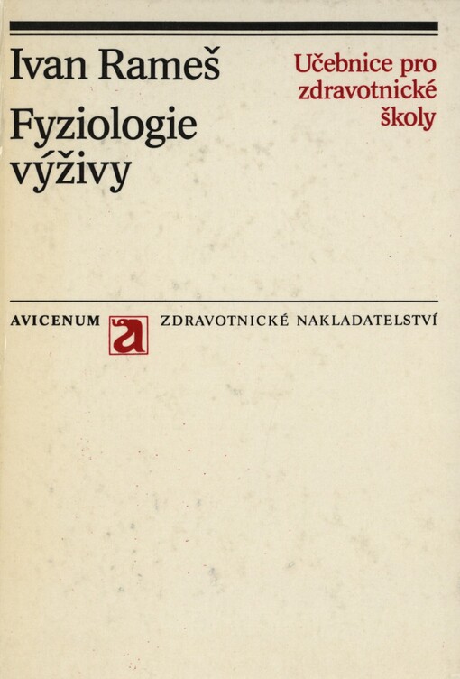 Fyziologie výživy :učebnice pro střední zdravotnické školy, studijní obor dietní sestra
