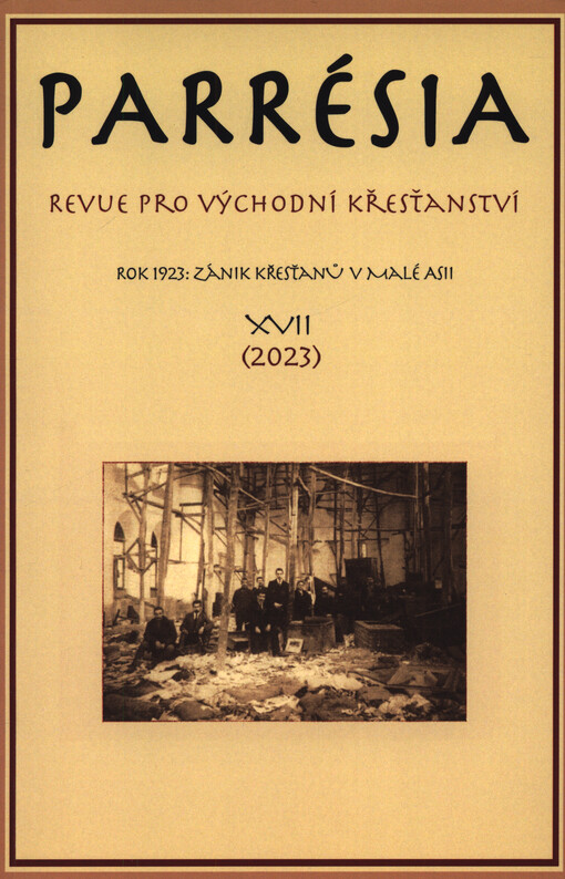 Parrésia : revue pro východní křesťanství = a journal of Eastern Christian studies