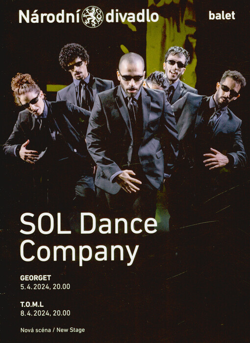 SOL Dance Company : Georget, 5.4.2024, 20.00 : T.O.M.L. : 8. 4. 2024, 20.00, Nová scéna - New Stage