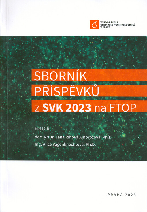 Sborník příspěvků z SVK 2023 na FTOP
