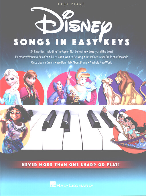 Disney Songs in Easy Keys