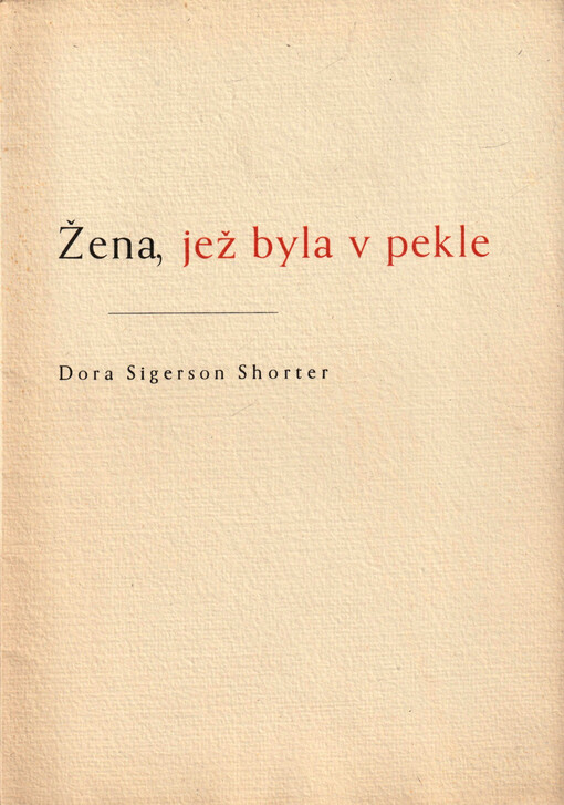 Žena, jež byla v pekle