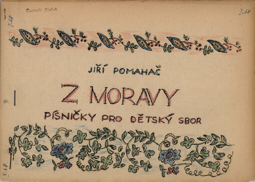 Z Moravy : písničky pro dětský sbor