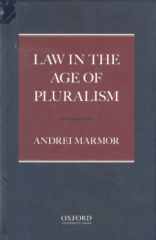Law in the age of pluralism