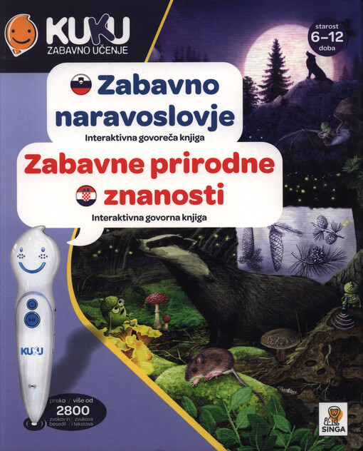 Zabavno naravoslovje : interaktivna govoreča knjiga = Zabavne prirodne znanosti : interaktivna govorna knjiga