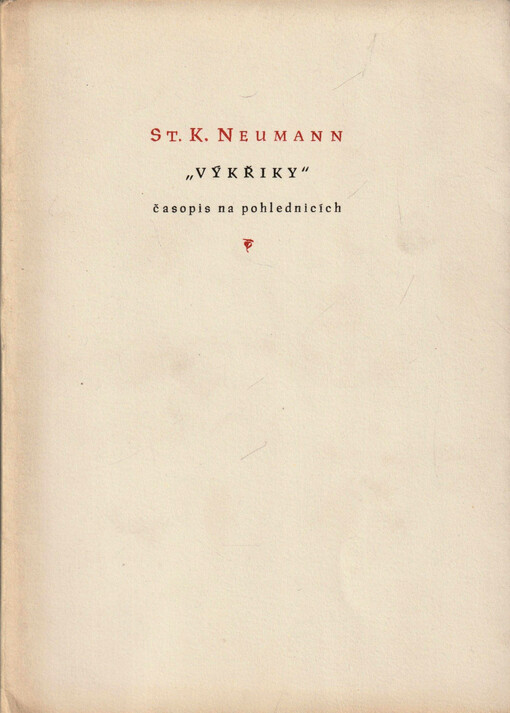 Výkřiky : časopis na pohlednicích