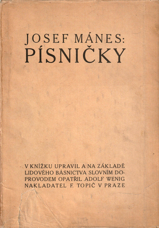 Josef Mánes: písničky