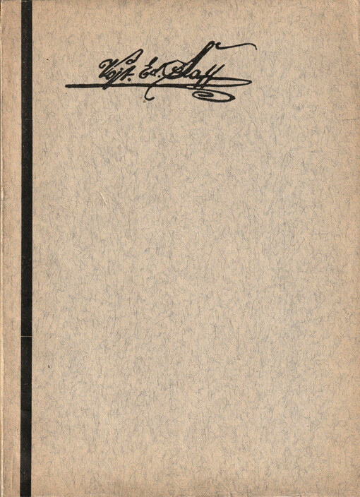 Vojtěch Eduard Šaff :[památce českého sochaře]