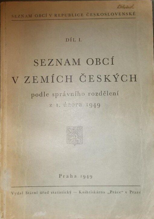 Seznam obcí v republice Československé