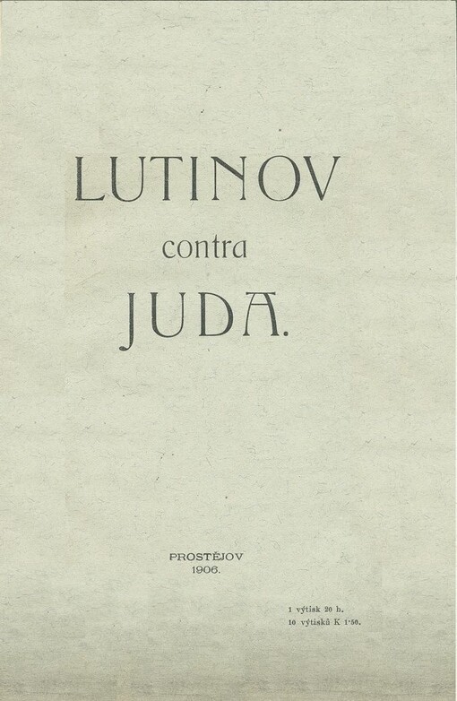 Lutinov contra Juda