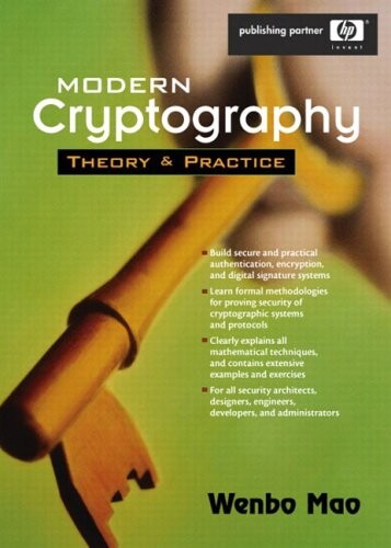 Modern cryptography : theory and practice